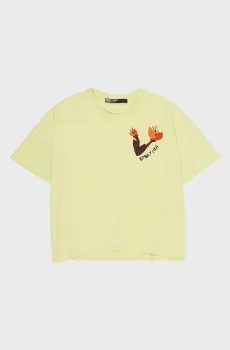 Женская желтая футболка Желтый XS Bimba Y Lola 261BR7434.10120