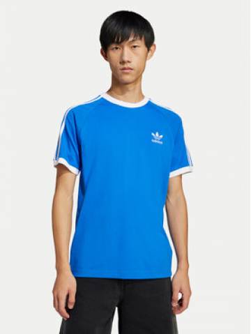 adidas Футболка adicolor Classics 3-Stripes JD2880 Голубий Slim Fit adidas Футболка adicolor Classics 3-Stripes JD2880 Голубий Slim Fit
