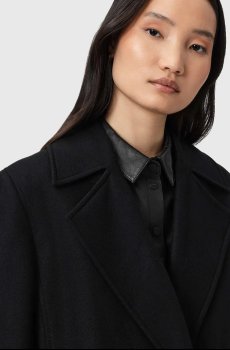 Пальто с добавлением шерсти AllSaints SELLMA