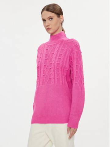 Silvian Heach Светр GPA23251LU Рожевий Regular Fit Silvian Heach Светр GPA23251LU Рожевий Regular Fit