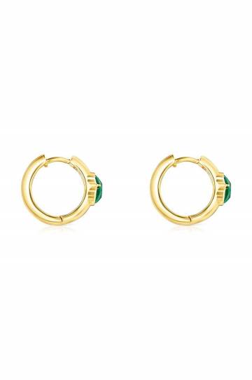 Серебряные серьги с позолотой Tous Icon Color Серебряные серьги с позолотой Tous Icon Color