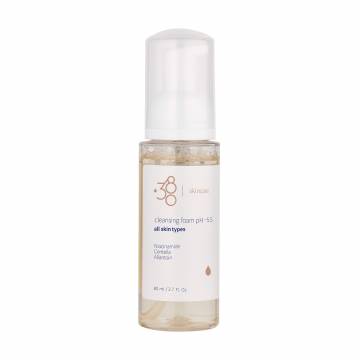 Пенка для умывания 380 Skincare Cleansing Foam pH 5.5 с ниацинамидом, 80 мл