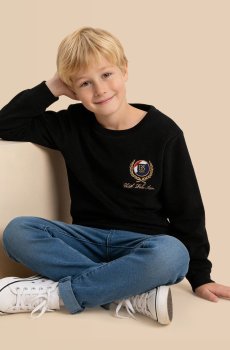 U.S. Polo Assn. Kids Boys Embroidered Sweatshirt