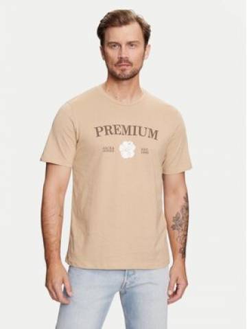 Jack&Jones Футболка Jprblaalfie 12259673 Коричневий Regular Fit Jack&Jones Футболка Jprblaalfie 12259673 Коричневий Regular Fit