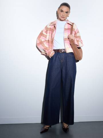 Mohito - Джинси з широкими штанинами - сталевий синій - 36