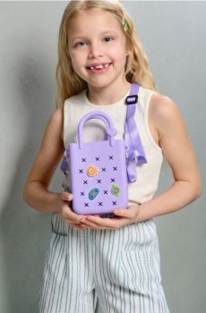 Силіконова сумка - Фіолетовий