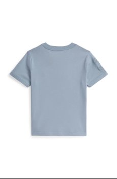 Детская хлопковая футболка Polo Ralph Lauren