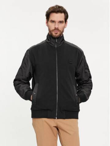 Boss Демісезонна куртка Shepherd 53 50508858 Чорний Regular Fit Boss Демісезонна куртка Shepherd 53 50508858 Чорний Regular Fit