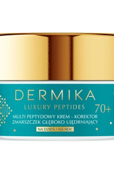 Укрепляющий крем для лица Dermika Luxury Peptides Multi Peptide Cream, 70+, 50 мл