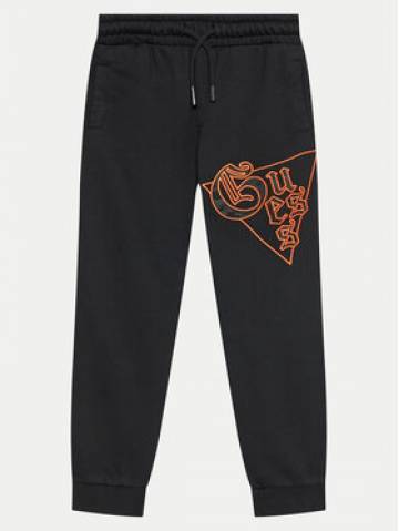 Guess Спортивні штани L4BQ11 KAD74 Чорний Regular Fit Guess Спортивні штани L4BQ11 KAD74 Чорний Regular Fit