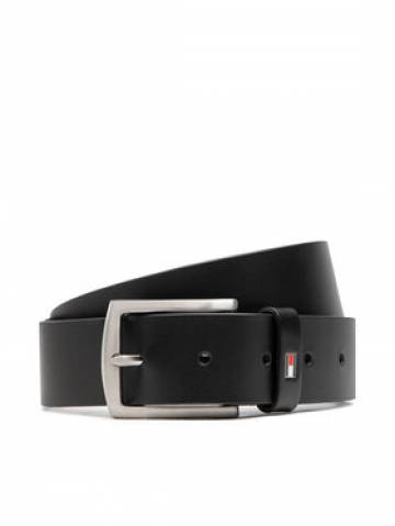 Tommy Hilfiger Чоловічий ремінь New Denton 3.5 Belt AM0AM08360 Чорний Tommy Hilfiger Чоловічий ремінь New Denton 3.5 Belt AM0AM08360 Чорний