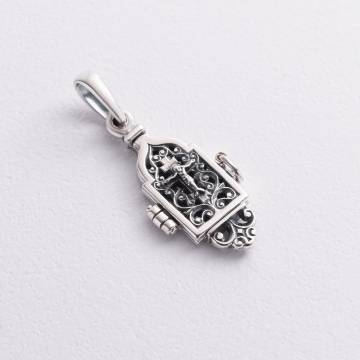 Серебряный мощевик 131508