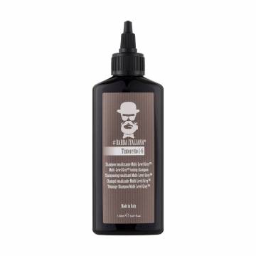 Мужской тонирующий шампунь для волос Barba Italiana Tintoretto Multi Level Grey Tonning Shampoo 1/6, 150 мл Мужской тонирующий шампунь для волос Barba Italiana Tintoretto Multi Level Grey Tonning Shampoo 1/6, 150 мл