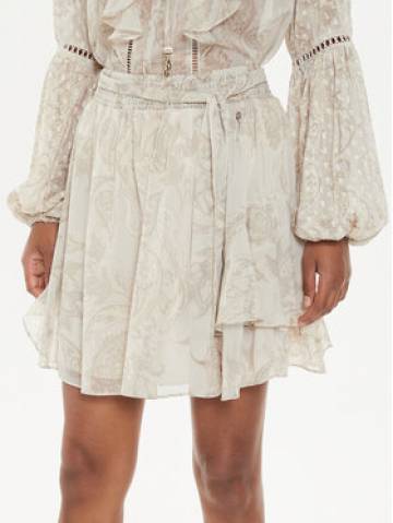 Guess Cпідниця-міні W4YD57 WDW82 Бежевий Regular Fit Guess Cпідниця-міні W4YD57 WDW82 Бежевий Regular Fit