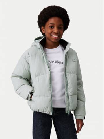Calvin Klein Jeans Пуховик IG0IG02056 Голубий Regular Fit Calvin Klein Jeans Пуховик IG0IG02056 Голубий Regular Fit