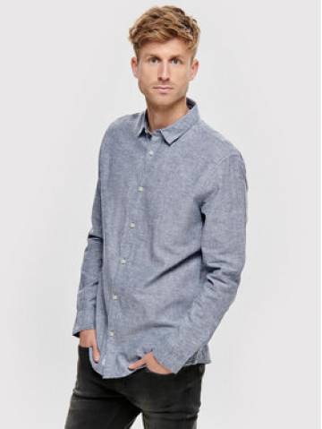 Only & Sons Сорочка Caiden 22012321 Голубий Slim Fit Only & Sons Сорочка Caiden 22012321 Голубий Slim Fit