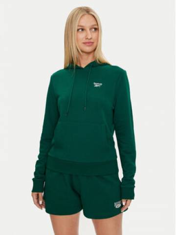 Reebok Світшот Franch Terry Hoodie 100075857 Зелений Regular Fit Reebok Світшот Franch Terry Hoodie 100075857 Зелений Regular Fit