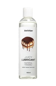 Лубрикант на водной основе Satisfyer Juicy Lubricant, Tasteful Tiramisu, 300 мл
