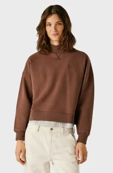 Женский коричневый свитшот BILA Коричневый M Pepe Jeans PL5800007