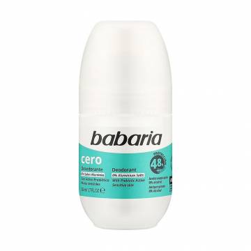 Дезодорант-шариковый Babaria Cero Deodorant женский, 50 мл Дезодорант-шариковый Babaria Cero Deodorant женский, 50 мл