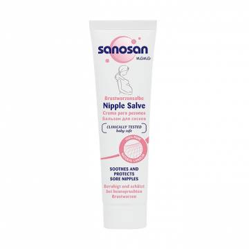Ланолиновый крем для сосков Sanosan Mama Nipple Salve, 30 мл Ланолиновый крем для сосков Sanosan Mama Nipple Salve, 30 мл