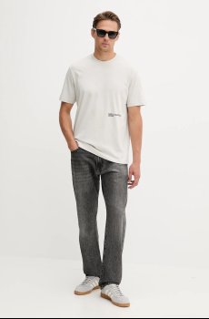 Хлопковая футболка Karl Lagerfeld Jeans