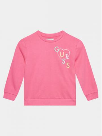 Guess Світшот K4GQ00 KA6R3 Рожевий Regular Fit Guess Світшот K4GQ00 KA6R3 Рожевий Regular Fit