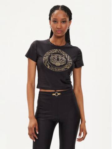 Just Cavalli Футболка 76PAH607 Чорний Regular Fit Just Cavalli Футболка 76PAH607 Чорний Regular Fit