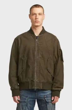 Мужской коричневый джинсовый бомбер Washed Коричневый L G-Star RAW D27316,E111