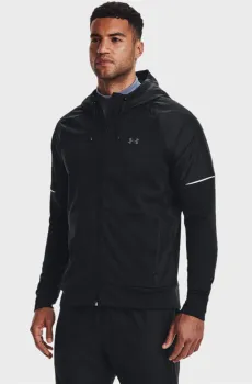 Мужское черное худи UA AF Storm FZ Hoodie Черный S Under Armour 1373781-001