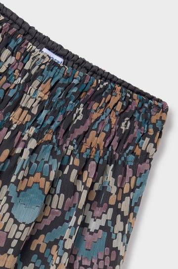 Детские шорты Mayoral цвет серый с узором 7975