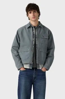Мужская голубая джинсовая куртка Голубой S Levi’s® 007RZ;0001