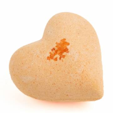 Бомбочка-сердце для ванны Dushka Orange Romantic, 150 г Бомбочка-сердце для ванны Dushka Orange Romantic, 150 г