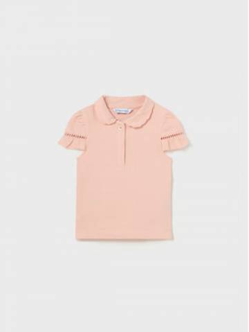 Mayoral Поло 1191 Рожевий Regular Fit