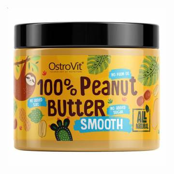 Арахисовое масло OstroVit 100% Peanut Butter Smooth, 500 г Арахисовое масло OstroVit 100% Peanut Butter Smooth, 500 г