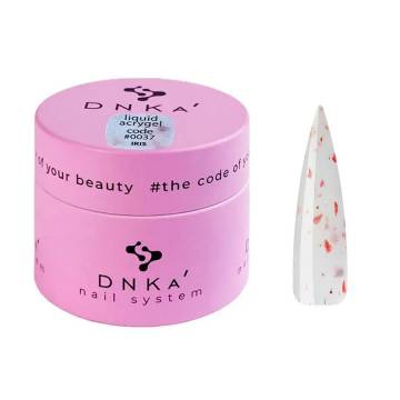Жидкий акрил-гель для ногтей DNKa Liquid Acrygel 0037 Iris, 15 мл