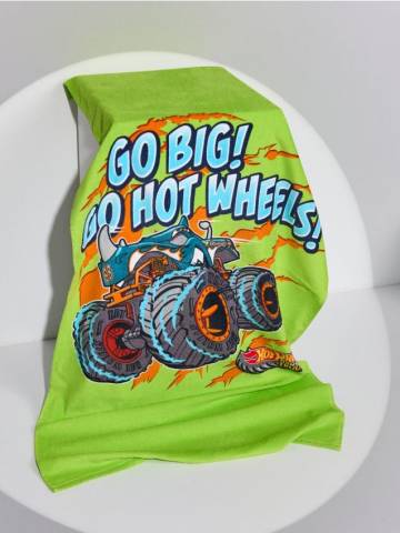 Рушник Hot Wheels - жовто-зелений Рушник Hot Wheels - жовто-зелений