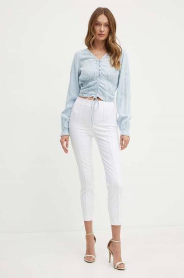 Блузка Guess MALIKA женская узор W4GH31 D4YZ4 Блузка Guess MALIKA женская узор W4GH31 D4YZ4
