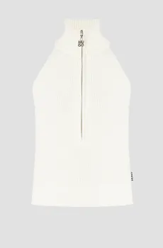 Женский белый жилет Белый L HUGO 50518290;102