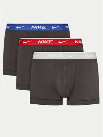 Nike Набір з 3 пар боксерів 0000KE1008 Сірий Nike Набір з 3 пар боксерів 0000KE1008 Сірий