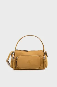 Женская горчичная сумка POCKET NYLON Желтый ONESIZE Calvin Klein LV04F3132G