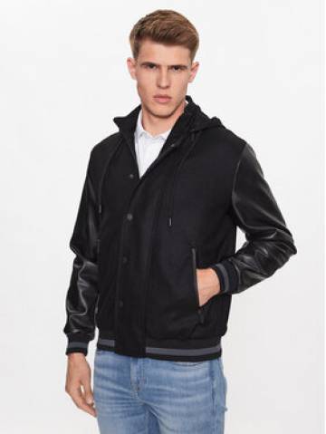 KARL LAGERFELD Демісезонна куртка 505083 533799 Чорний Regular Fit KARL LAGERFELD Демісезонна куртка 505083 533799 Чорний Regular Fit