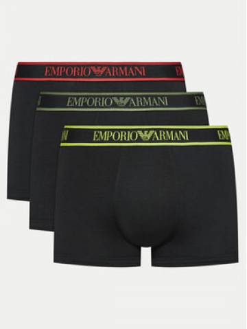 Emporio Armani Underwear Набір з 3 пар боксерів 111357 4F717 21320 Чорний Emporio Armani Underwear Набір з 3 пар боксерів 111357 4F717 21320 Чорний