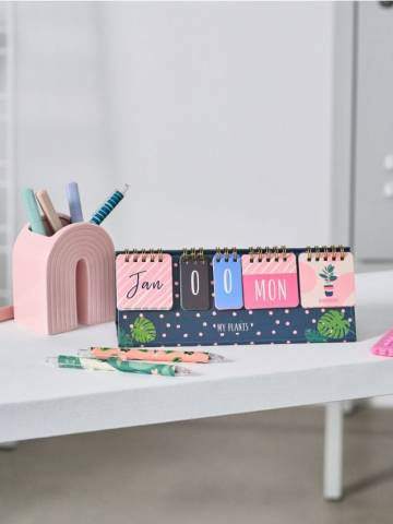 Календар 2 pack - блакитний Календар 2 pack - блакитний