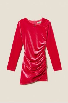 Детское бархатное платье Twinset