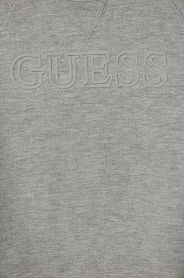 Детская кофта Guess цвет серый с аппликацией Детская кофта Guess цвет серый с аппликацией