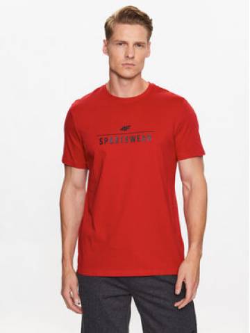 4F Футболка 4FSS23TTSHM539 Червоний Regular Fit 4F Футболка 4FSS23TTSHM539 Червоний Regular Fit