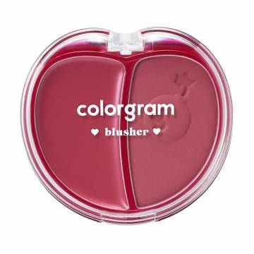 Двойные румяна для лица Colorgram Tintin Dory Duo Blusher 05 Red Heart Duo, 5 г Двойные румяна для лица Colorgram Tintin Dory Duo Blusher 05 Red Heart Duo, 5 г