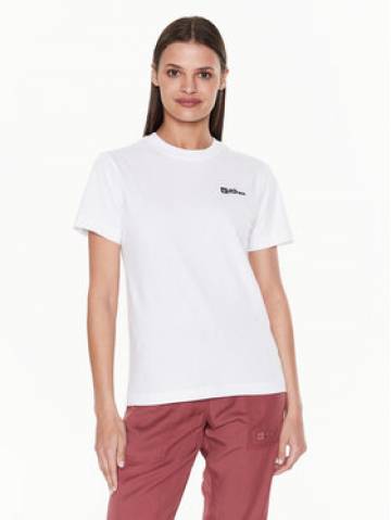Jack Wolfskin Технічна футболка Essential 1808352 Білий Regular Fit Jack Wolfskin Технічна футболка Essential 1808352 Білий Regular Fit