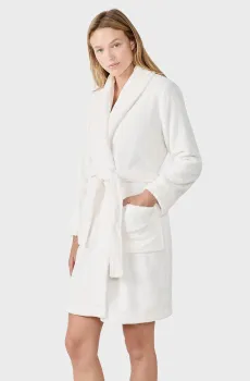 Женский белый халат NADINA Белый M Etam 6556405